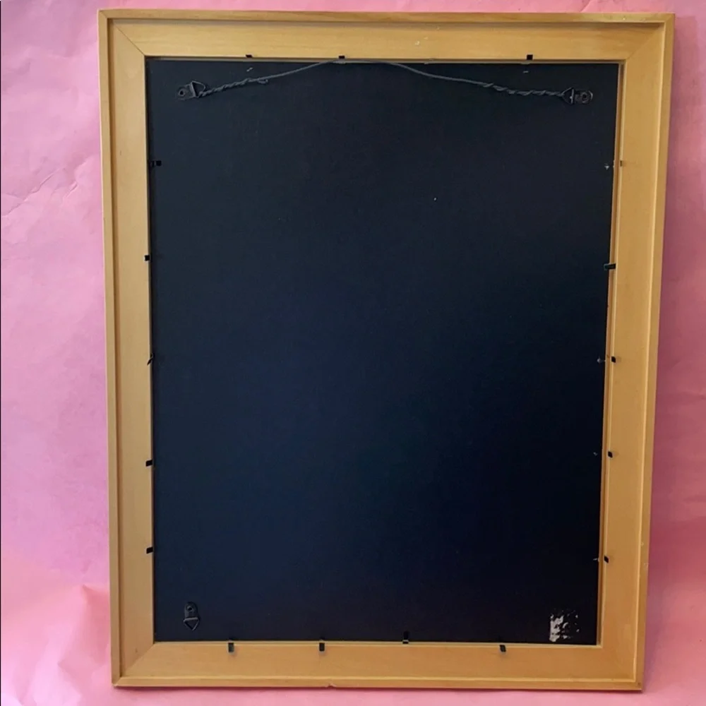 Original art work “SCARLET ” in wooden frame